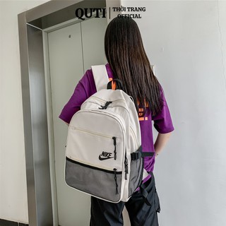 Balo đi học nam nữ đẹp QUTI cặp đi học nam nữ đựng laptop thời trang giá rẻ cao cấp phong cách hàn quốc trẻ trung