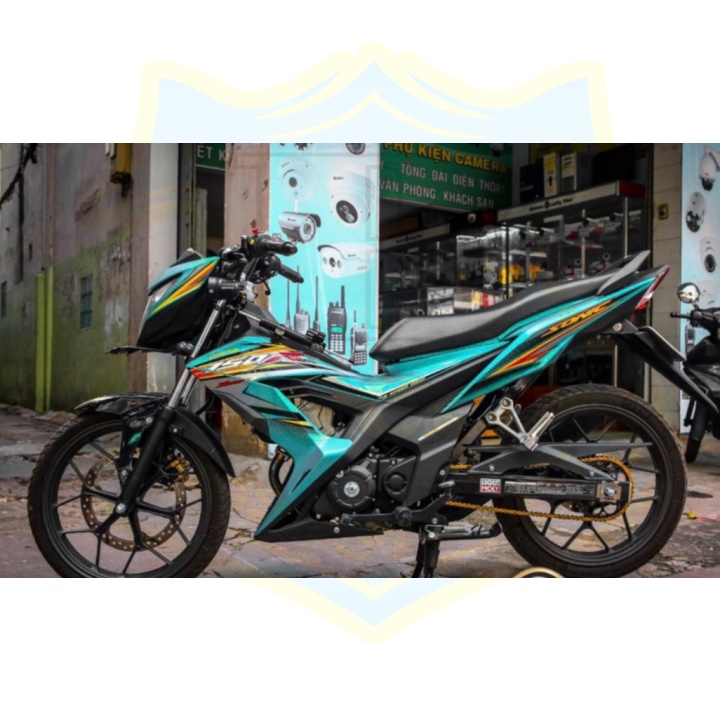 ( Quí khách vui lòng mang ra tiệm cho thợ dán ) Tem sonic 150 v2