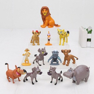Mô Hình 12 Nhân Vật  Phim Hoạt Hình Đội Cảnh Sư Tử- The Lion King