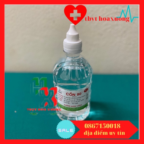 CỒN 90 ĐỘ SÁT KHUẨN  500ML