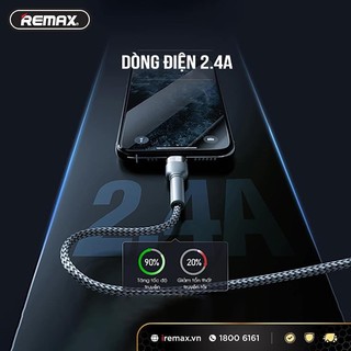 CÁP SẠC REMAX RC- 124I  IP - 124m micro usb - 124a Type C