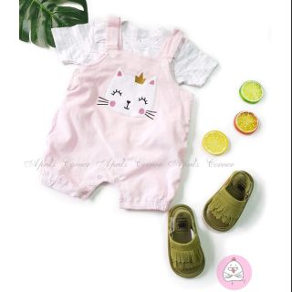 Yếm mèo hồng cute