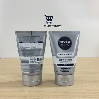 Sữa Rửa Mặt Nivea Men Thái Lan 100g