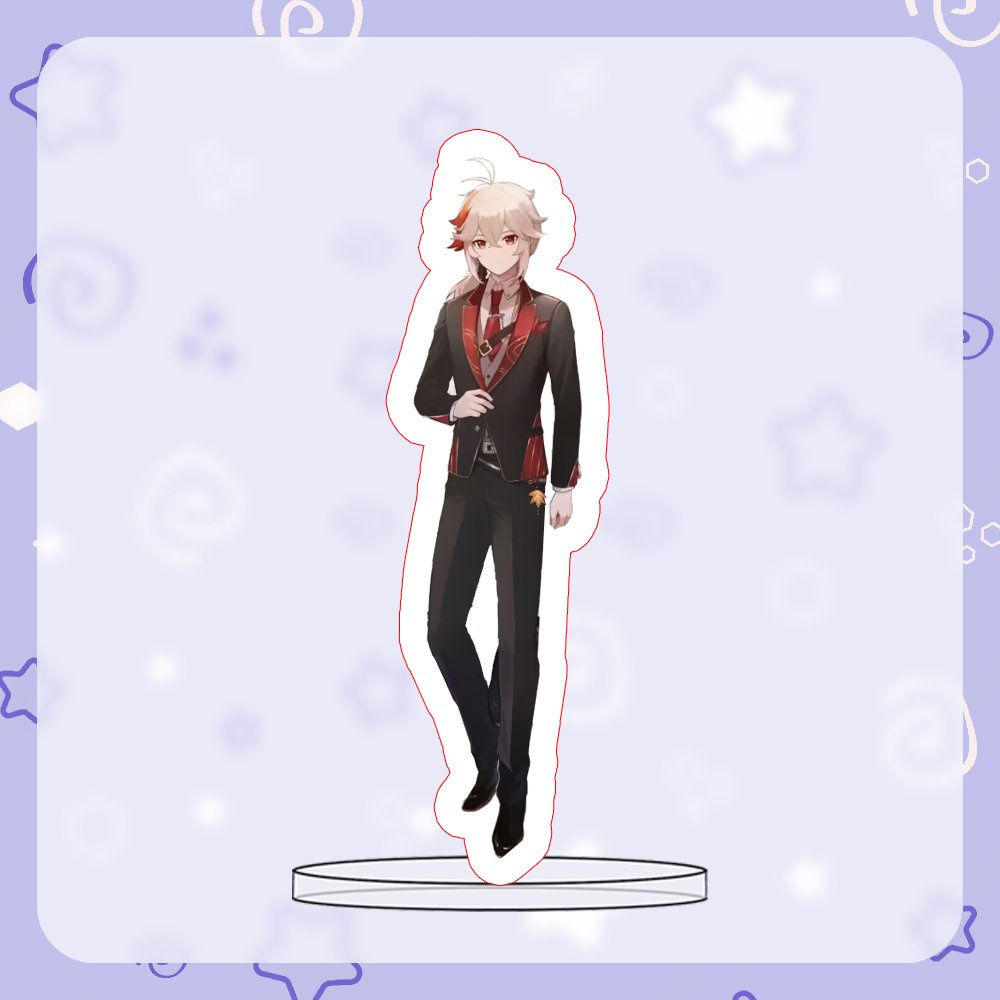 (nhiều mẫu) Standee Genshin x Cadillac tượng acrylic standee anime mica chibi trang trí trưng bày mô hình