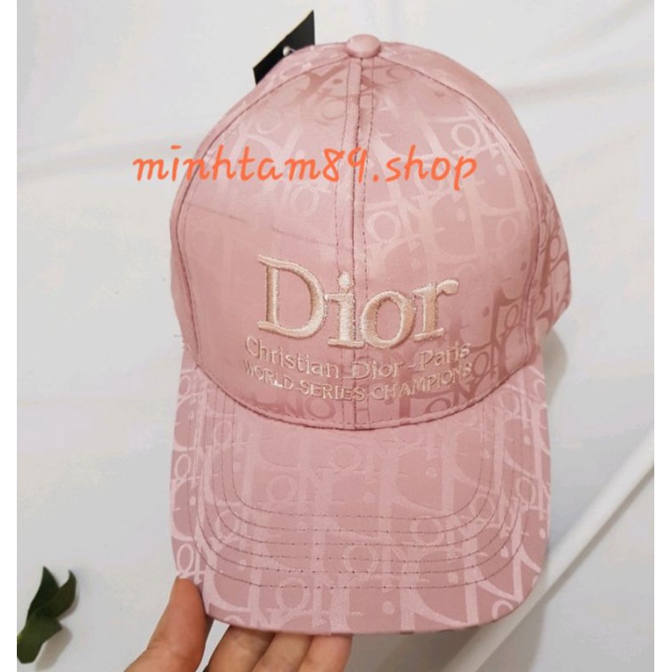 MŨ LƯỠI TRAI NÓN KẾT NAM NỮ THỜI TRANG HỌA TIẾT DI.OR