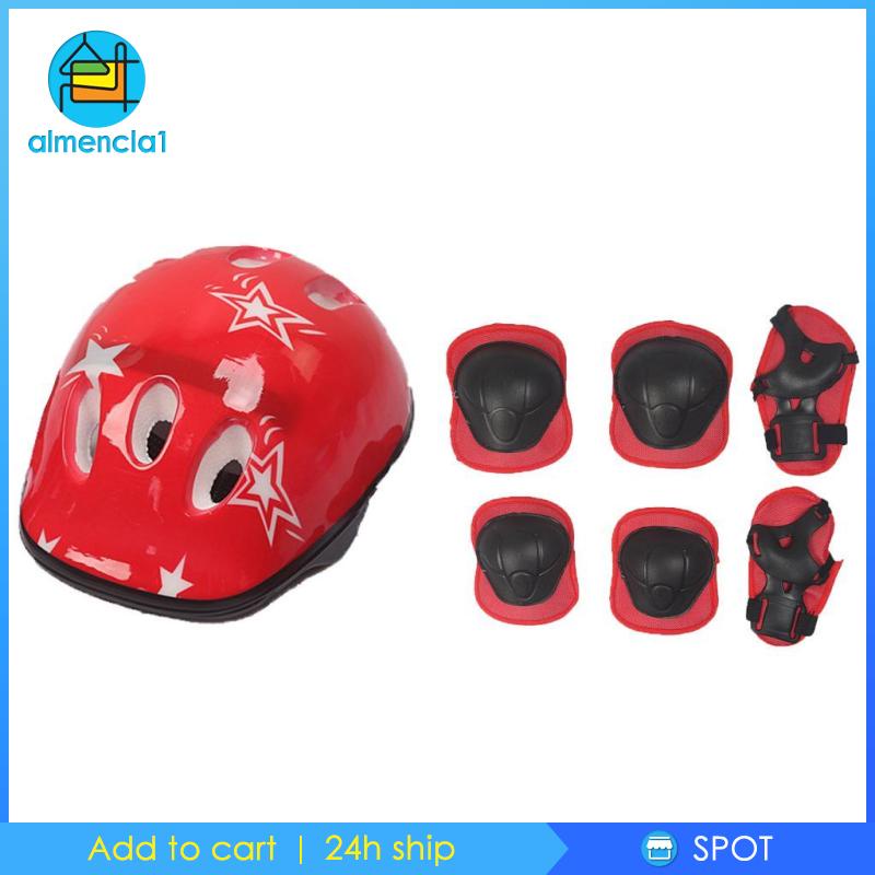 Đệm bảo vệ đầu gối và khuỷu tay cho bé khi chạy xe đạp