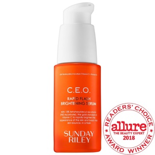 (Sẵn 5/8/15mL) Serum tinh chất dưỡng trắng da Sunday Riley C.E.O 15% Vitamin C Rapid Flash Brightening