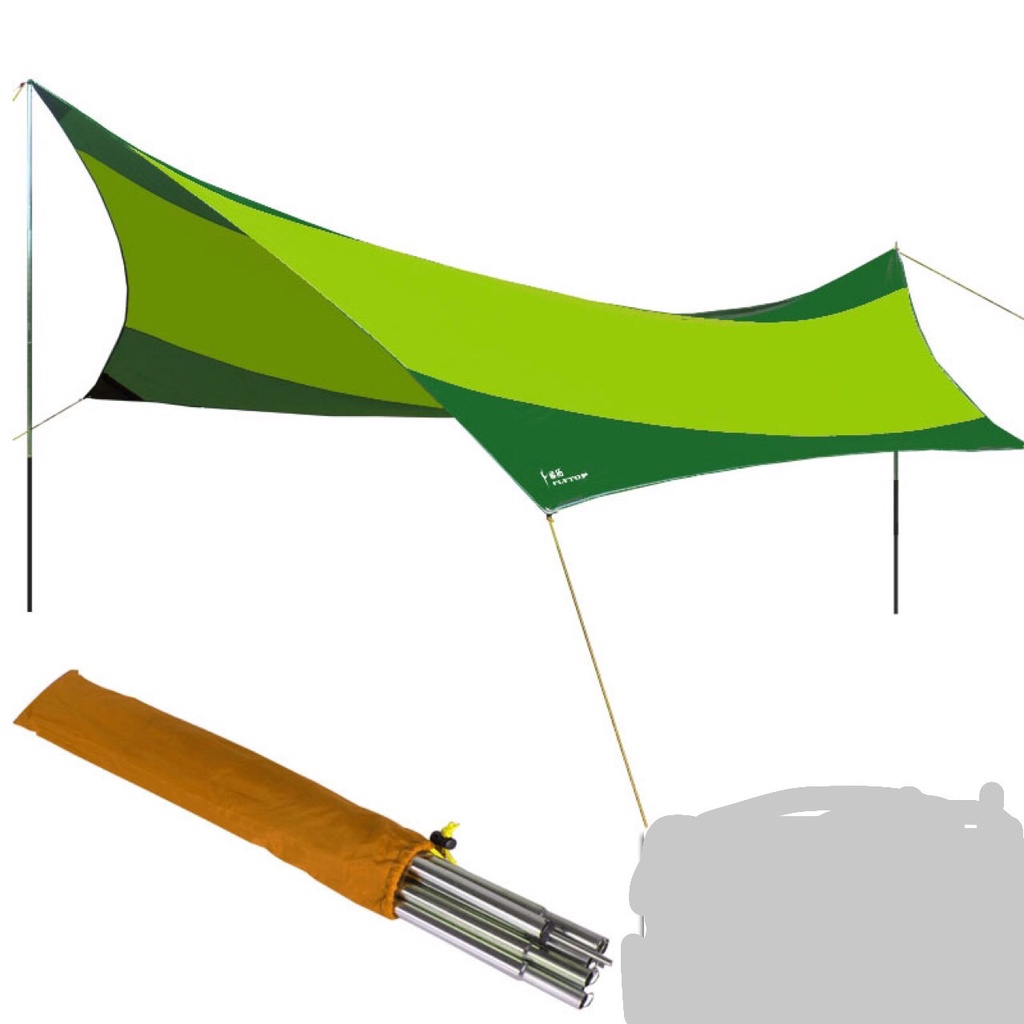 Tấm Tăng Dã Ngoại  - Tăng Che Lều Cắm Trại Du Lịch Hình Lục Giác Chống Nắng Chống Thấm Chống Tia UV - Bạt Che Lều | BigBuy360 - bigbuy360.vn