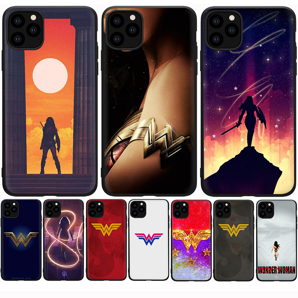 Ốp Điện Thoại Tpu Mềm Chống Rơi Họa Tiết Wonder Woman Cho Iphone 5 5s Se 6 6s Plus 7 8 Plus Se 2020