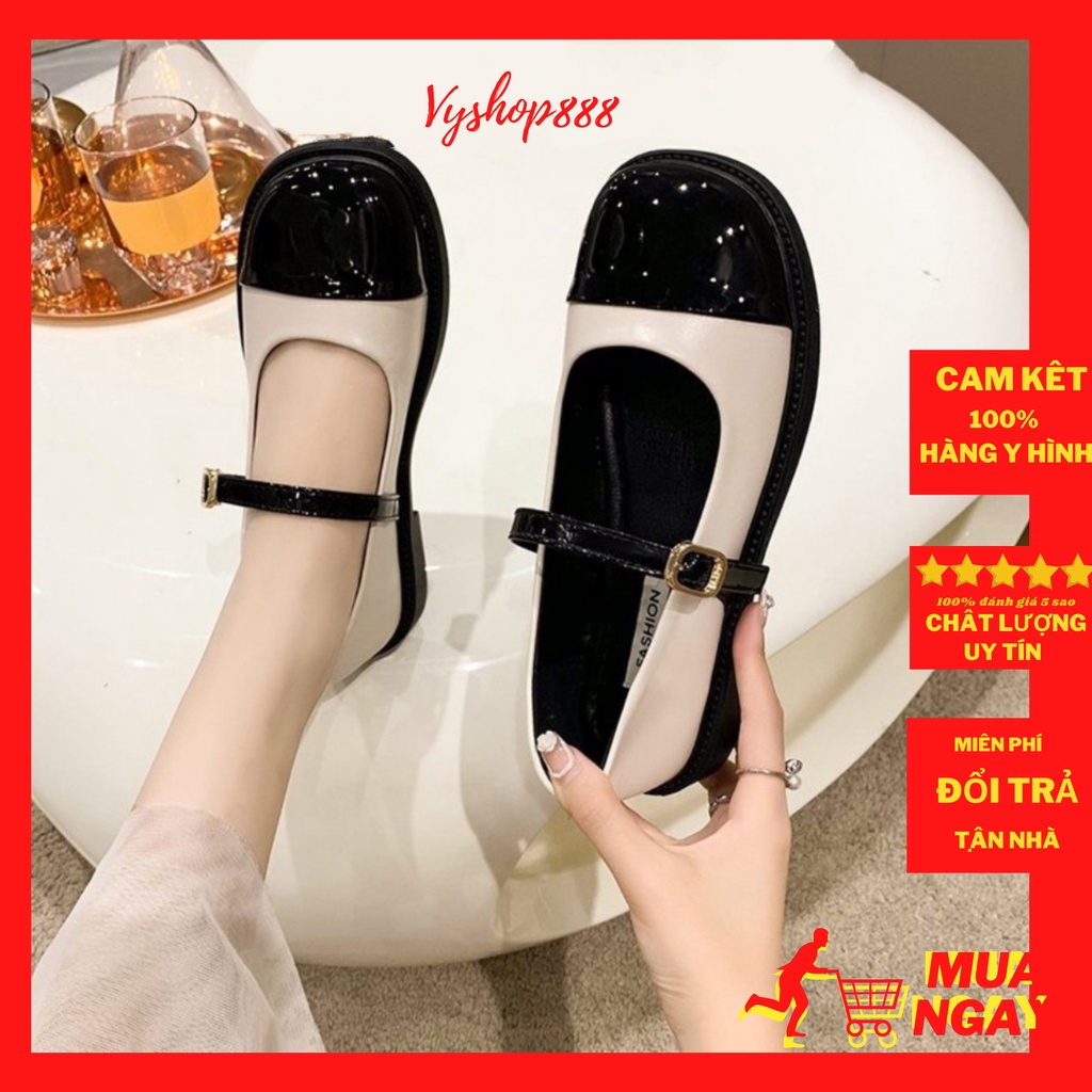 giày búp bê nữ FREE SHIP, giày lolita mẫu mới hót hít mã 28
