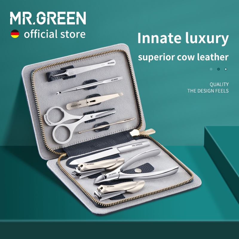 MR.GREEN Bộ dụng cụ cắt móng thép không gỉ sang trọng