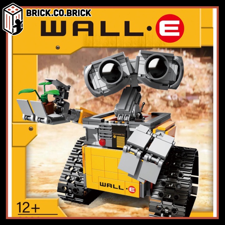 Mô hình Lắp ráp Walle Nhân vật Hoạt hình Pixar Wall Disney Robot Người Máy Xe WALL-E S7313