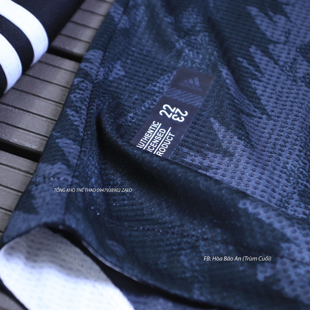 Bộ quần áo đá banh CLB Juventus màu đen mùa 2022/2023 hàng cao cấp Thailand