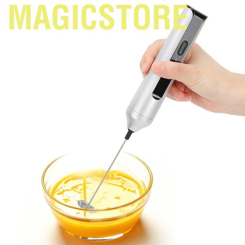 Magicstore Handheld USB Electric Milk Frother Drink Coffee Foamer Whisk Kitchen Utensil