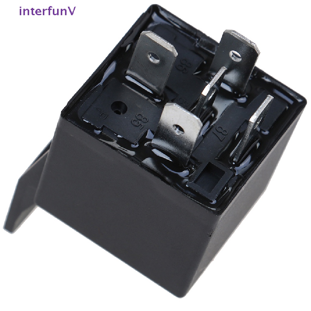 Rơ Le Ô Tô 4 5 Chấu 4P 5P 40A DC 12V / 24V Chống Thấm Nước Chuyên Dụng