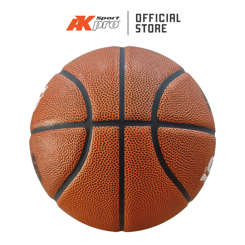 Bóng rổ Da AKpro AB6006 số 5, 6, 7 - Tặng kim bơm - Chính hãng