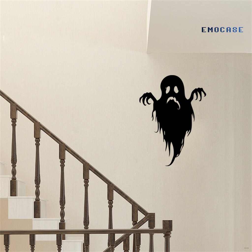 Đề Can Dán Tường / Cửa Sổ Trang Trí Halloween Kinh Dị DIY