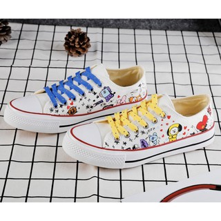 [ Sẵn] Giày vải BT21 BTS unoff