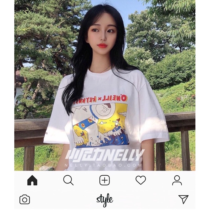 Áo phông nelly heybig sale (có sẵn) oneill