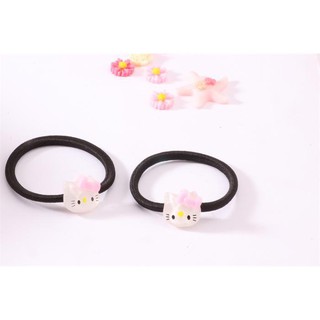 🌸🌸 Bộ 2 dây buộc tóc dễ thương cho bé hình Hello Kitty ☘☘