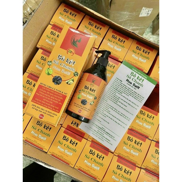 Dầu gội Bồ kết sả chanh hoa bưởi 300ml