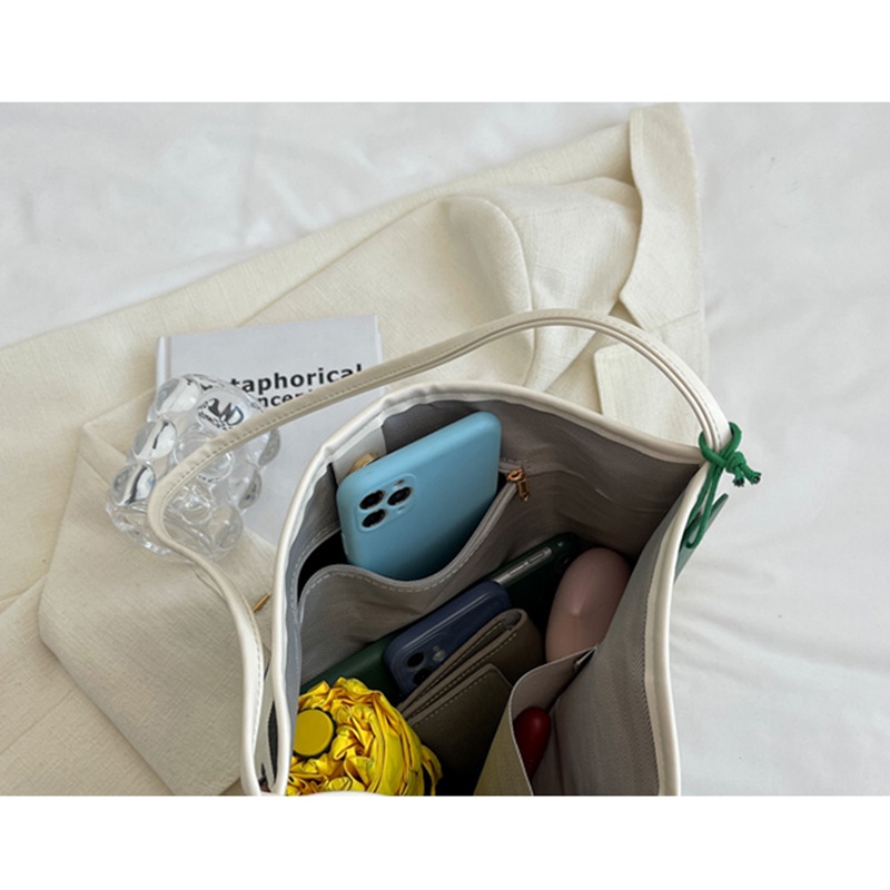 IELGY Túi Đeo Vai Vải canvas Dung Tích Lớn Thời Trang Cho Nữ