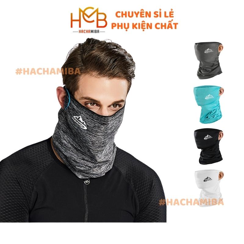 Khăn Chống Nắng UPF50+ Vải ICE SILK Lạnh Mát