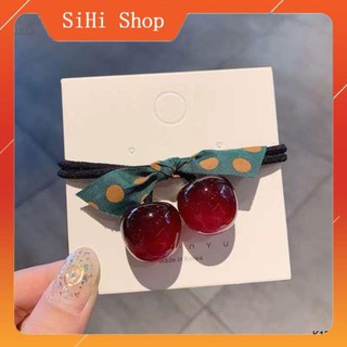 Dây buộc tóc, cột tóc trái cherry siêu HOT