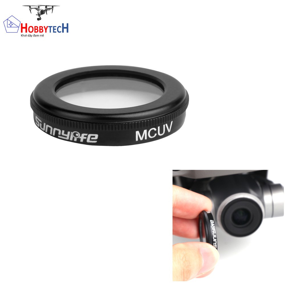 Filter MCUV Mavic 2 zoom - chính hãng sunnylife - phụ kiện flycam DJI Mavic 2 zoom -  giảm thiểu tia UV vào camera.