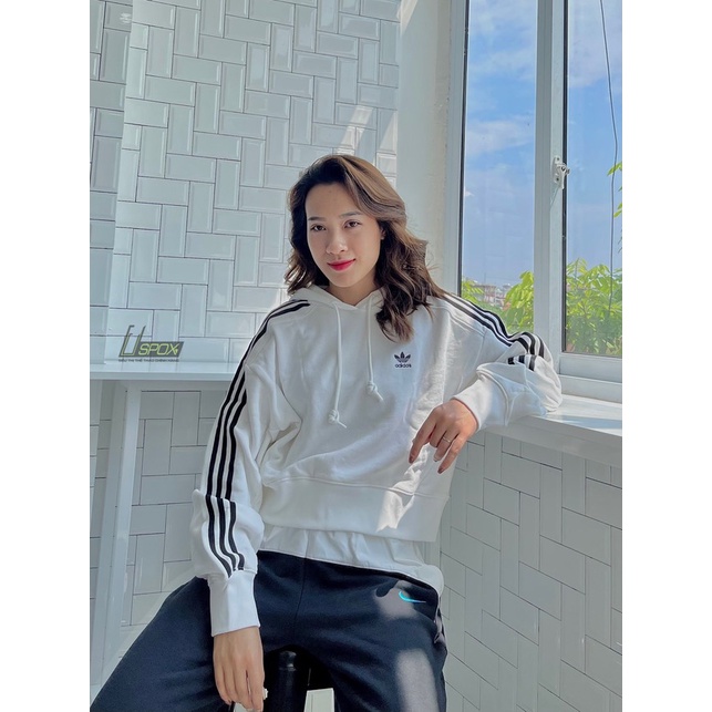 Áo Hoodie Adidas Original White 21
