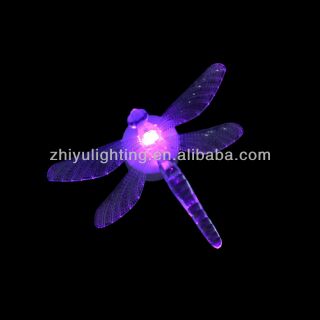 Chuồn Chuồn Led 7Màu Dán Tường