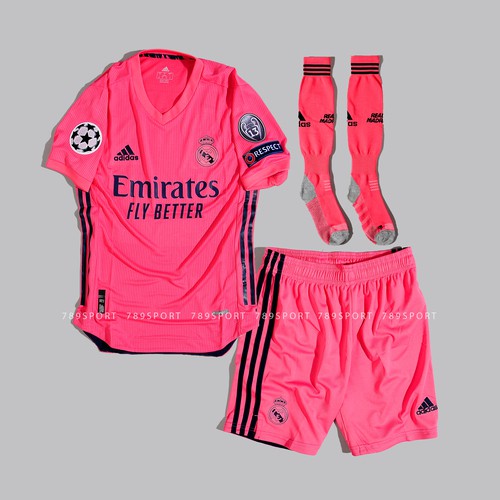 Bộ quần áo bóng đá nam Real Madrid mùa 20/21