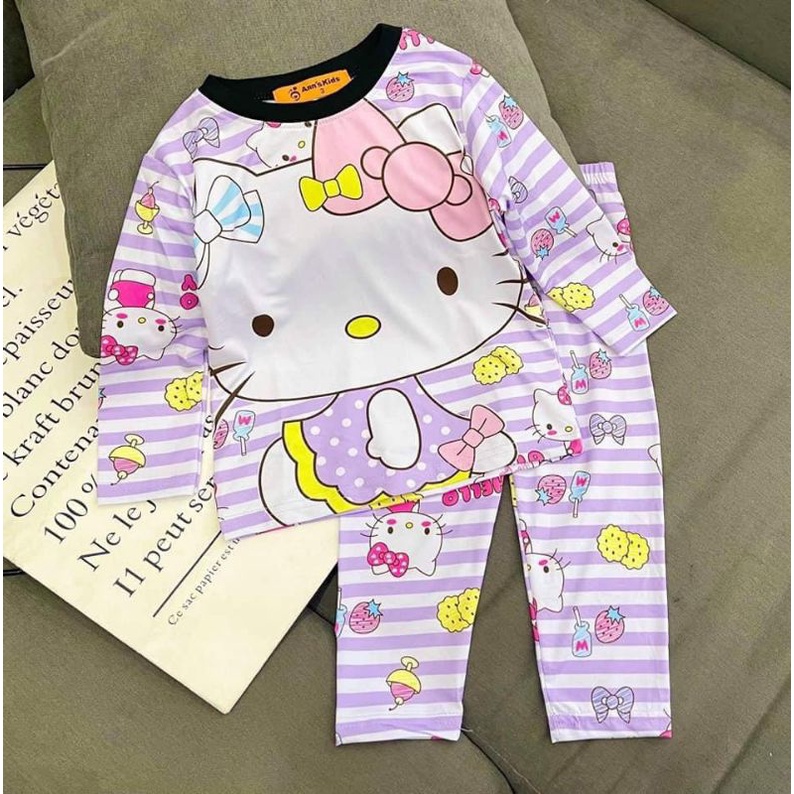 Bộ dài tay hoạt hình siêu xinh cho bé