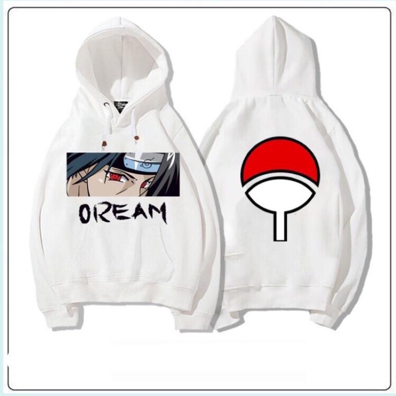 Áo Khoác Hoodie In Hình ITACHI UCHIHA, SASUKE SENPAI , NARUTO ANIME Đủ Size Nam Nữ