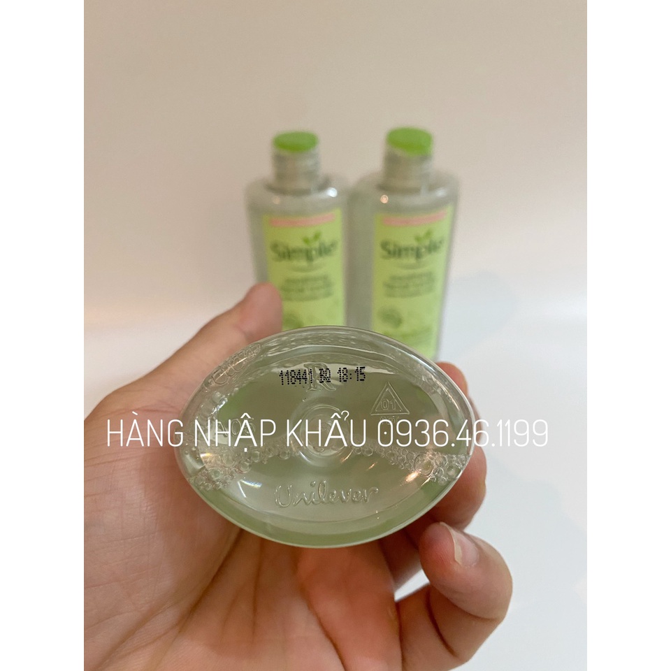 Nước hoa hồng Simple Toner oner Simple Kind To Skin Soothing Facial làm dịu và cân bằng độ ẩm cho da - lành tính không c