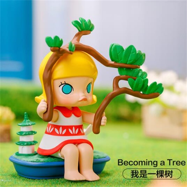 ★Hgtoys★Phấn Trang Điểm POPMART A Boring Day With Molly