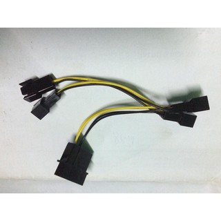 Jack nguồn Molex chia ra 4 fan máy tính