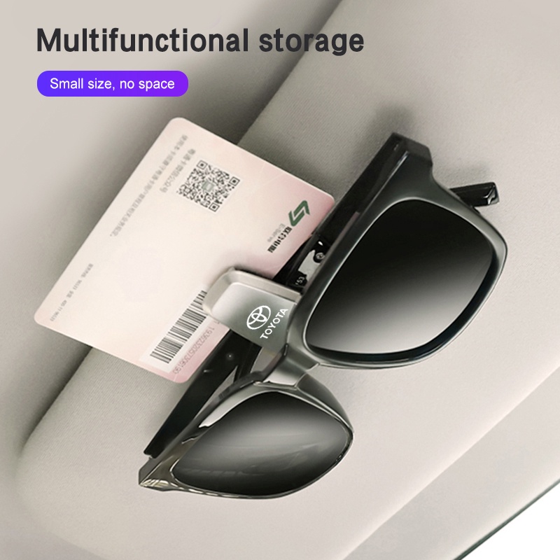 Giá đỡ kẹp treo mắt kính gắn trong thông dụng cho xe hơi Vios Yaris Altis Camry Avanza Rush Innova Hilux