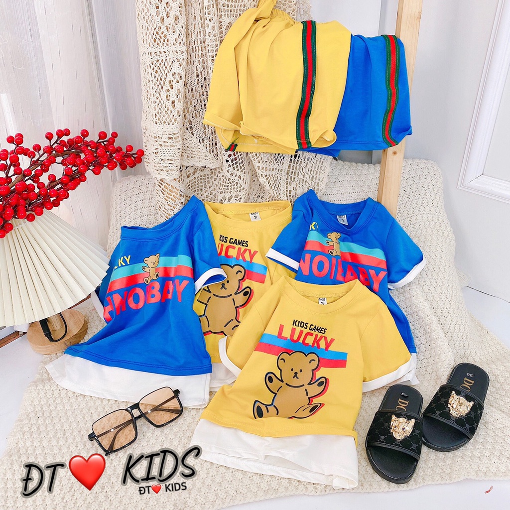 Bộ HNOIBABY vạt trắng bé trai
