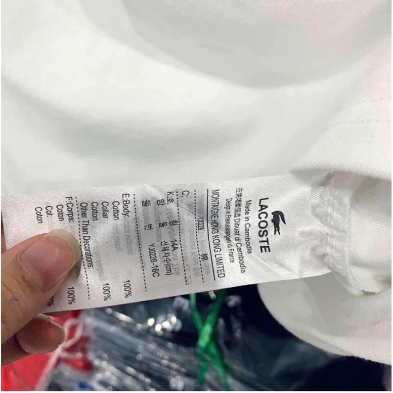 Áo cổ đức cá sấu