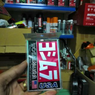 Tem nhôm Akrapovic và Yoshimura