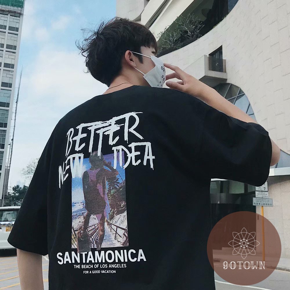 Áo phông nam SANTAMONICA cực kì chất mẫu mới cho hè 2021 | BigBuy360 - bigbuy360.vn