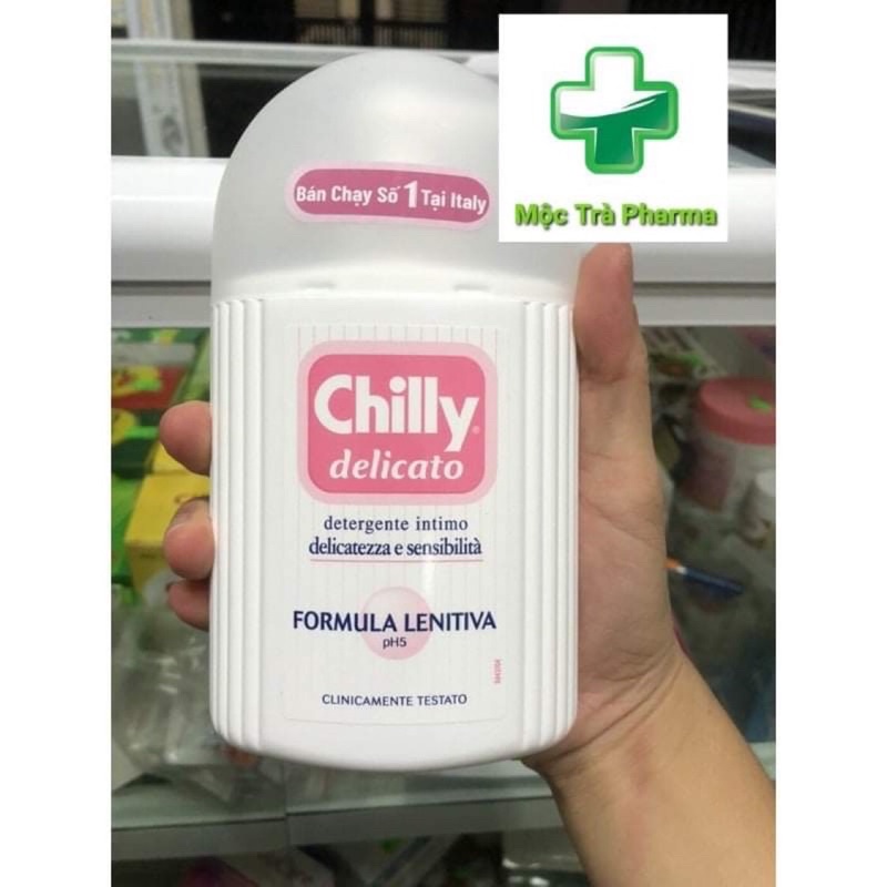 [Dung Dịch Vệ Sinh Phụ Nữ Bán Chạy Số 1 Tại Ý] Chilly Gel~Chilly Delicato