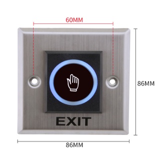 Nút Exit Cảm Ứng Không Chạm No Touch Cho Hệ Thống Access Control