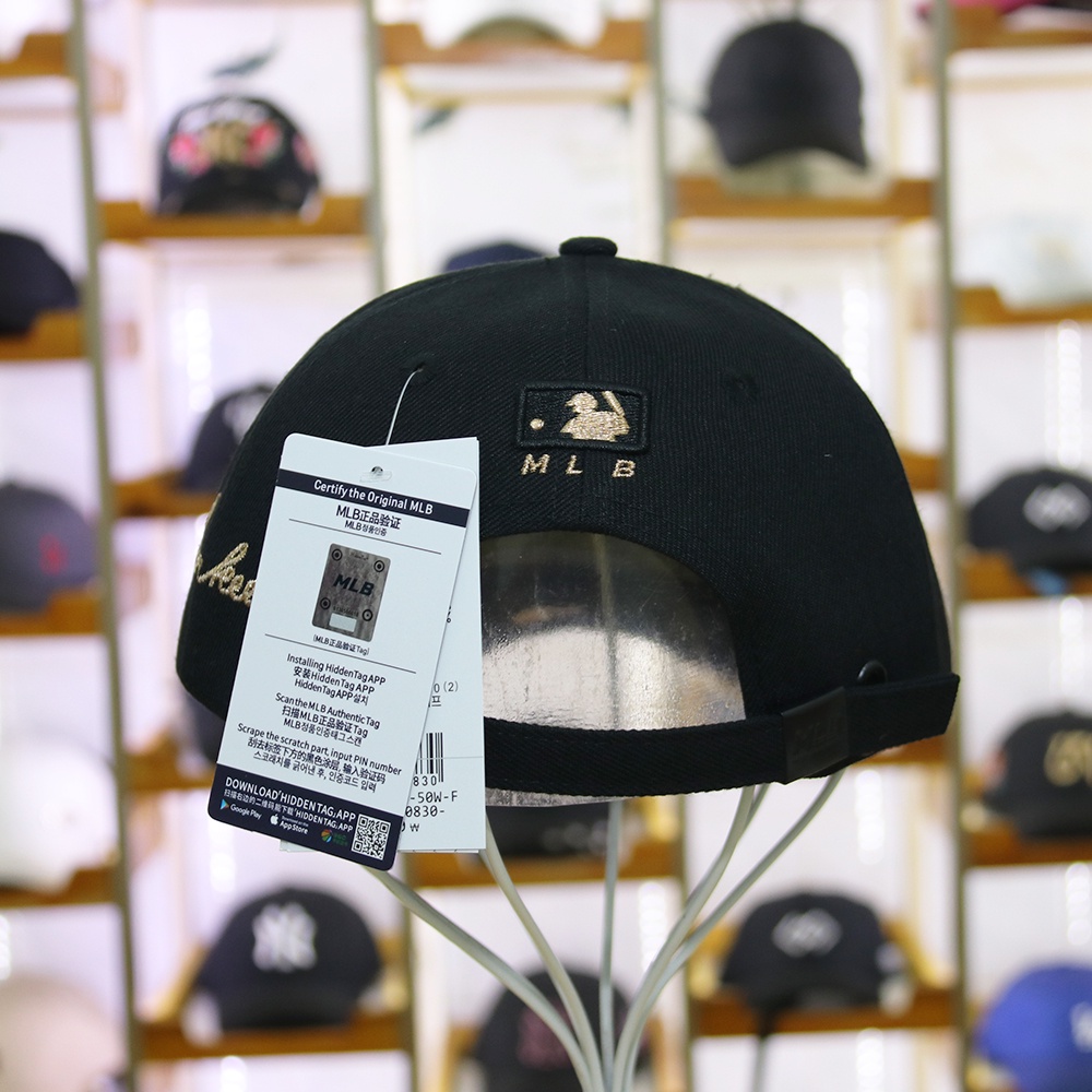 Mũ lưỡi trai NY vành kim loại nhiều màu