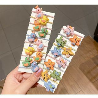 5 dây buộc tóc hoạt hình cho bé