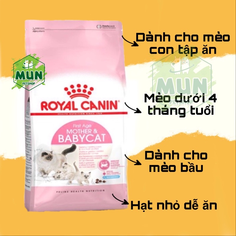 Royal Canin Mother and BabyCat túi 2kg