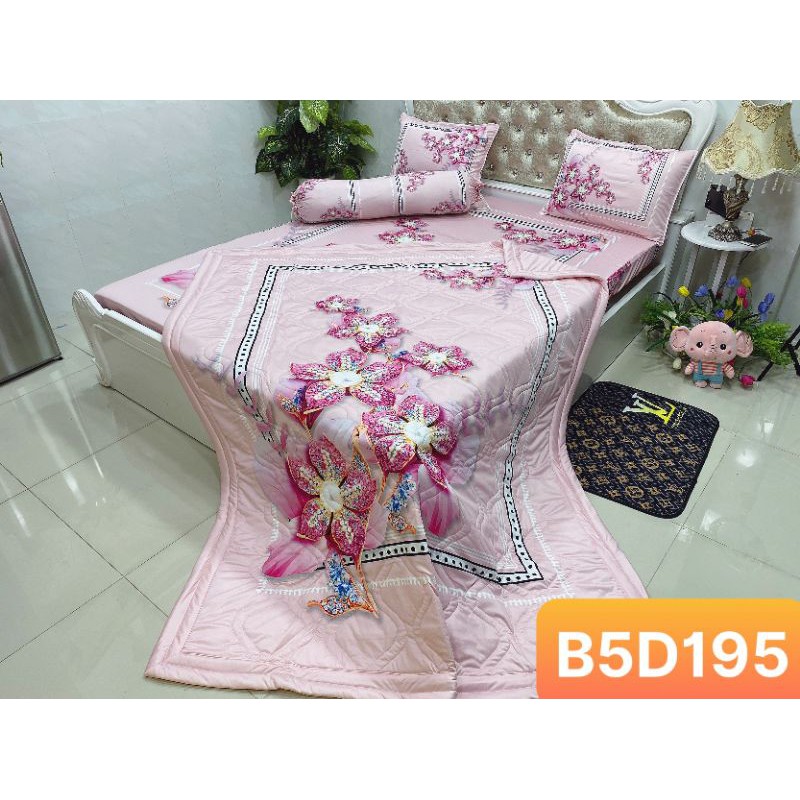 Drap thun cotton  lạnh 5D Thái Lan nhập khẩu cao cấp