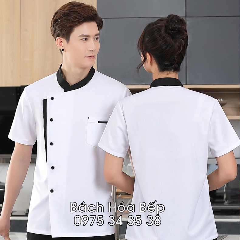 Áo bếp mỏng mùa hè