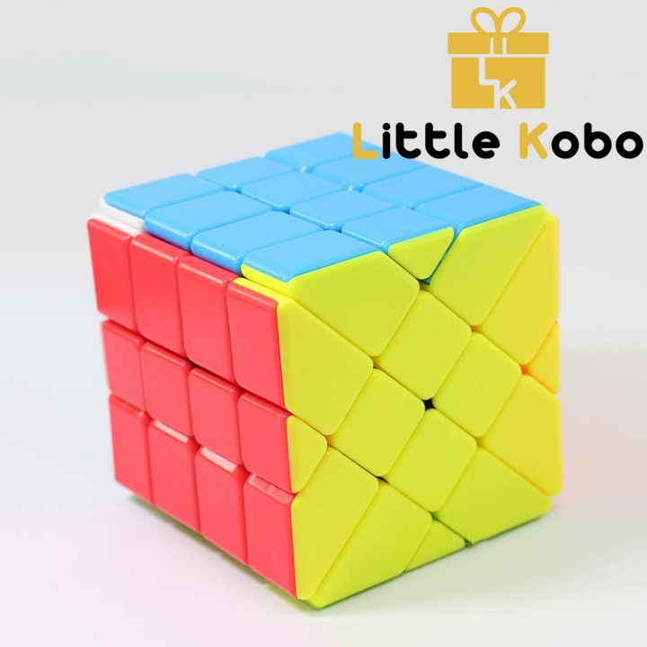 Rubik Fisher Cube 4x4 Stickerless  FanXin Rubic 4x4 Biến Thể